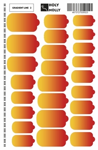 Термопленка для маникюра Holy Molly GRADIENT LINE 02 HM_GN2