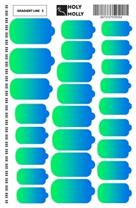 Термопленка для маникюра Holy Molly GRADIENT LINE 05 HM_GN5