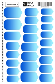 Термопленка для маникюра Holy Molly GRADIENT LINE 06 HM_GN6