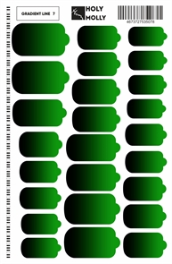 Термопленка для маникюра Holy Molly GRADIENT LINE 07 HM_GN7