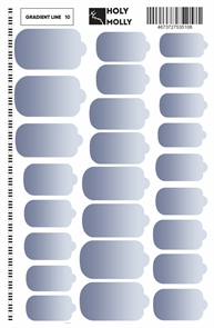 Термопленка для маникюра Holy Molly GRADIENT LINE 10 HM_GN10