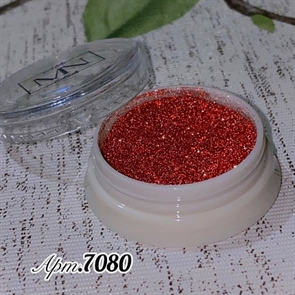 MILA Блеск Светоотражающий Flash glitter Diamond красный 7080