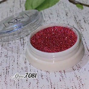 MILA Блеск Светоотражающий Flash glitter Diamond красное вино 7081