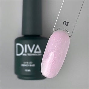 Diva (new) Gloss base №02, 15мл