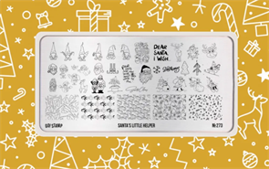 {{photo.Alt || photo.Description || 'Go Stamp Пластина для стемпинга №273 Santa's Little Helper'}}