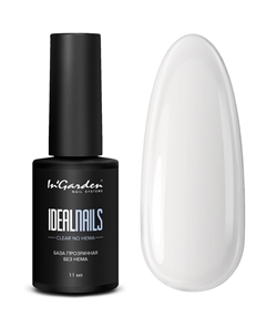 InGarden База Каучуковая IDEAL NAILS no HEMA, 11 мл InGarden_IDEALNAILSnoHEMA