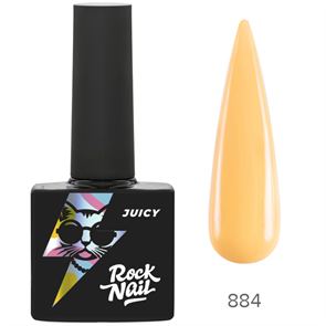 Rock Nail, Гель-лак Juicy №884 Viva La Juicy* RockNail_884