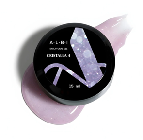 ALBI Гель скульптурный Cristalla 4,15мл Albi_gelcristalla4_15