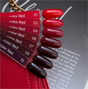 iPerfect Гель-лак Red color gel №09, 10гр iPerfect_Red09