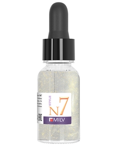 Milv Сухое укрепляющее масло для ногтей с шиммером №07,15мл 20095