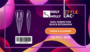 Holy Molly Верхние формы - FRENCH ALMOND 150шт HM_Forms_FRENCHALMOND