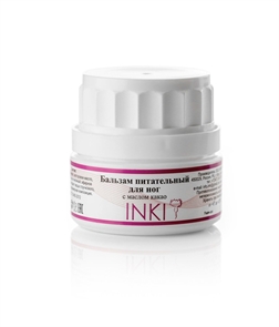 INKI (ЧЗ) Бальзам питательный для ног с маслом какао, 35мл 53633