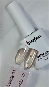 {{photo.Alt || photo.Description || 'iPerfect Гель-лак Lumia cat color gel №03, 10гр'}}