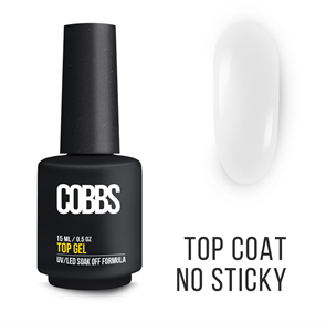COBBS Top Coat No Sticky, 15мл COBBS_TopCoatNoSticky_15