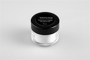 Monami Акриловая пудра прозрачная, 15гр mn_acrypowder15