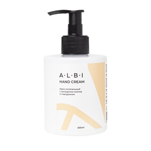 ALBI Крем питательный Хлопок и гиалурон, 340мл Albi6450