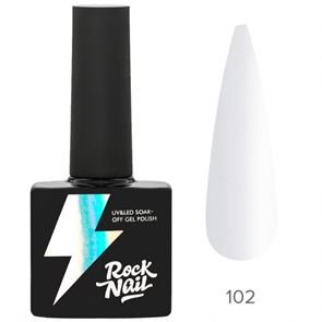 Гель-лак RockNail №102 Ultra White RockNail_102