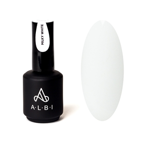 ALBI База камуфлирующая rubber Milky white, 15 мл