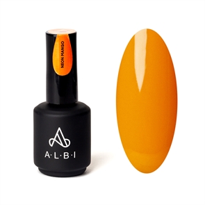 ALBI База камуфлирующая rubber Neon Mango, 15 мл