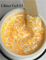 Unique Glitter Gel №03, 5гр Unique_gelGlitter03_5