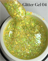Unique Glitter Gel №04, 5гр Unique_gelGlitter04_5