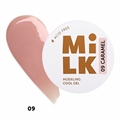 Гель Milk бескислотный холодный для моделирования и укрепления Modeling cool gel 09 Almond, 15г M_modelingcool09Almond - фото 15287