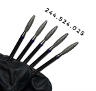 Фреза №224 ПЛАМЯ d25 тупое синее АГРИ (3 шт) 244.524.025