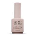 SHE TOP COAT FLUFFY MATT, 15мл SHETOPFLUFFYMATT_15 - фото 26389