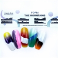 OneAir Трафареты для аэрографии на ногтях Горы S0007