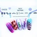 OneAir Трафареты для аэрографии на ногтях Тату S0066