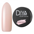 Diva(new) Builder gel Cream Peach 30g Diva_ Buildergel_ Cream Peach30-1 - фото 31336