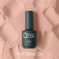 Diva (new) Stiff base - french base №08, 15мл Divanew_Stiffbase8_15