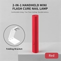 Лампа 2-in-1 HAND-HELD LAMP USB (Purple red) HANDHELDLAMPPurplered
