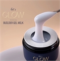 LetsGlow Builder gel Milk 30гр LetsGlow_BuildergelMilk_30 - фото 39467