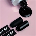 iPerfect Гель-лак Color gel №02, 10гр Black iPerfect_02 - фото 40530