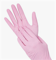 BENOVY Перчатки медицинские одноразовые нитриловые светло-розовый M (50пар) SF217K3